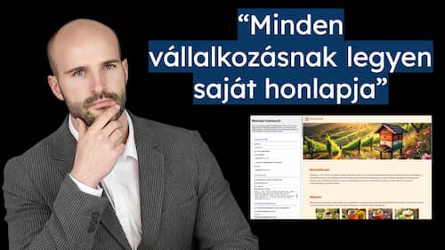 Minden vállalkozásnak legyen saját honlapja - weboldal generátor